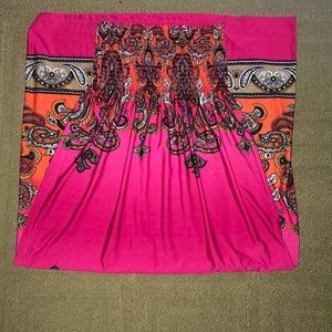 Strapless maxi dress!